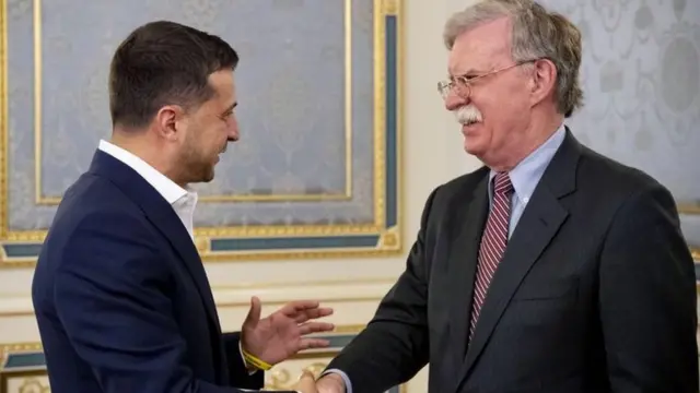 Болтон та Зеленський