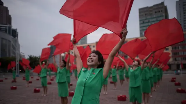 Парад в Пхеньяне