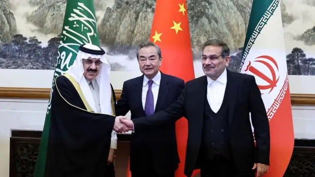 إيران السعودية الصين