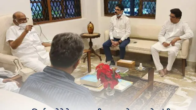 राज ठाकरे शरद पवार भेट