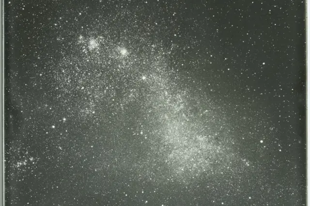 Una de las placas fotográficas que estudió Henrietta Swan Leavitt.