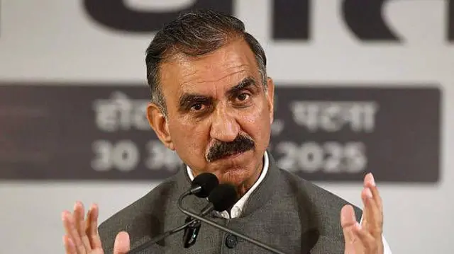 ਹਿਮਾਚਲ ਦੇ ਸੀਐੱਮ ਸੁਖਵਿੰਦਰ ਸੁੱਖੂ ਦੀ ਫਾਈਲ ਤਸਵੀਰ
