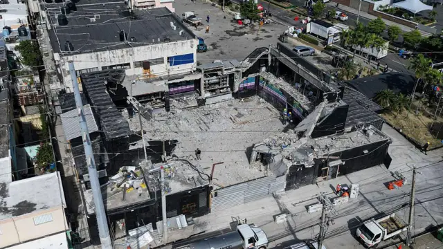 Vista aérea de la discoteca Jet Set 