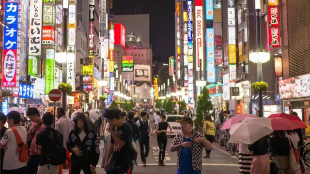 Rua no Japão