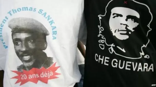 Sankara na Guevara bompi bari bazwi cane ku gakofero kabo gatukura n'imigambi ntavugirwamwo