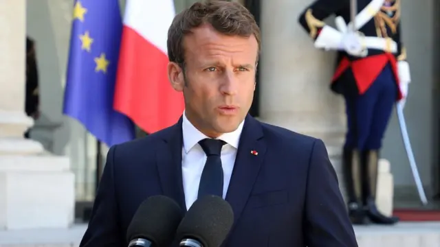 الرئيس الفرنسي لم يدل بتفاصيل مقترحاته