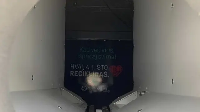 Unutrašnjost reciklomata