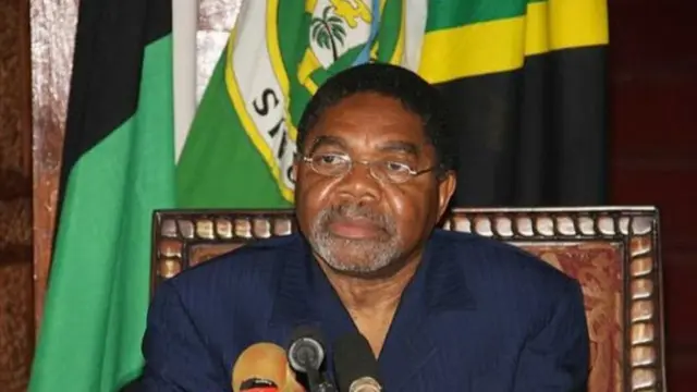 Rais wa kisiwa cha Zanzibar Ali Mohamed Shein