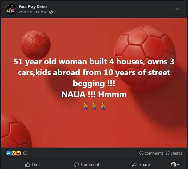 Aworan ohun ti Paul Dairo fi sita