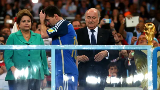 梅西在2014世界杯决赛