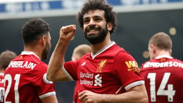 Maxamed Salaax wuxuu dhaliyay 31 gool intii ay socdeen 33 kamid ah cayaaraha horyaalka Ingriiska