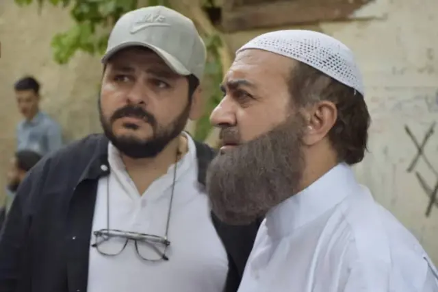 مشهد من المسلسل الدرامي 