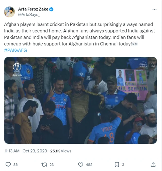 भारत-अफ़गानिस्तान