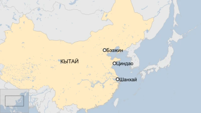 Кытай карта