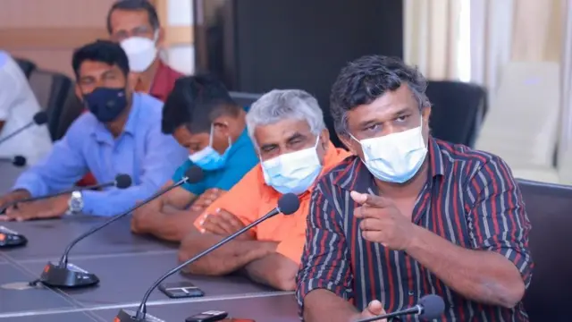 ගොවි ජාතික සමුළුව නියෝජනය කරන ගොවීන්