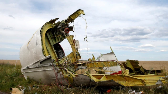 Обломки малайзийского «Боинга»