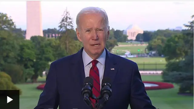 Aarẹ Biden n sọrọ nipa iku al-Zawahiri