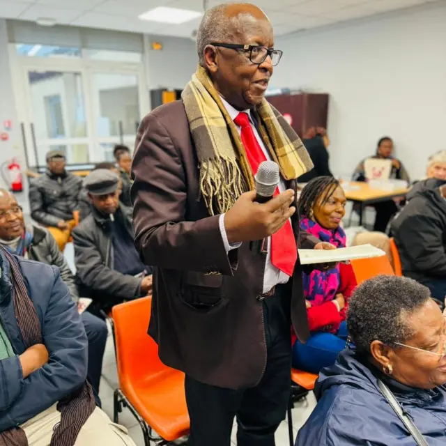 Colonel Nzosaba yahoze cari Ntwazangabo mw’ikambi icungera inzego ari mu bari bitavye iki kiyago, aho yatanze umuco uko bashizeho ikambi (USI) icungera inzego yaheruka gushingwa