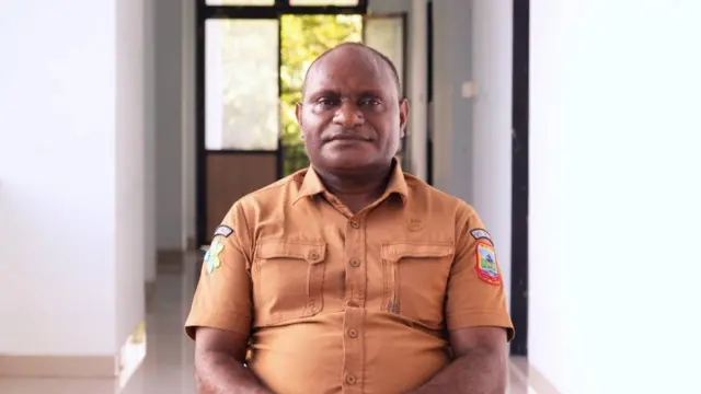 Kepala Dinas Kesehatan Kabupaten Mamberamo Raya, Yohanes Tebai.