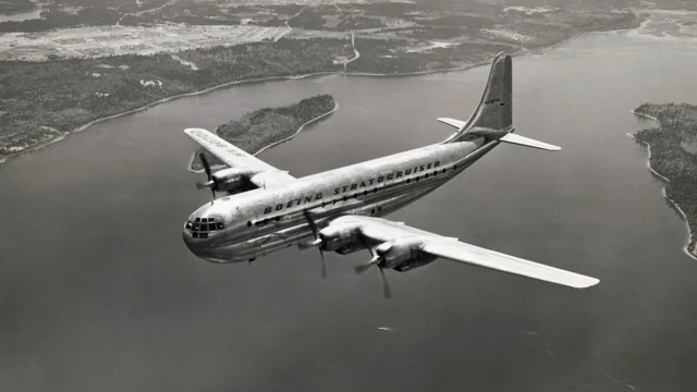 The B-29's innovative design was a pivotal launchpad for large airliners in the late 1940s and 50s, Like the Boeing Stratocruiser (Credit: Getty Images) 