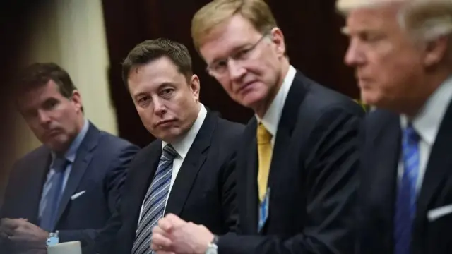 Musk và lãnh đạo Washington