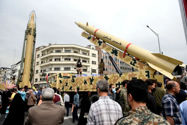 ب﻿رنامه موشکی ایران یکی از موضوعات نگران‌کننده کشورهای غربی و متحدانشان در خاورمیانه است