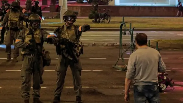 Dibadbaxyo rabshado wata oo ka dhacay Belarus