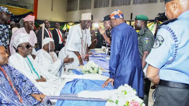 Oba ilu Eko, Olubadan ati Ọọni n ki Seyi Makinde