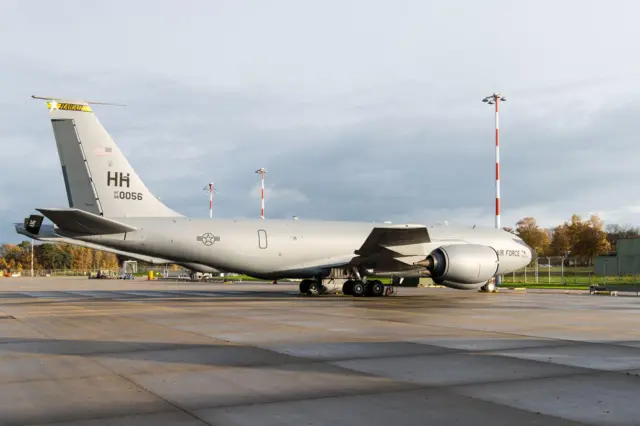 అమెరికా KC-135 ఇరాక్‌ రీఫ్యూయలింగ్ ట్యాంకర్ విమానాలు