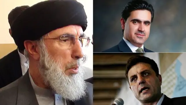 ګلبدین حکمتیار، فرامرز تمنا او لطیف پدرام د تېرو ټاکنو له بهیره خوښ نه ښکاري