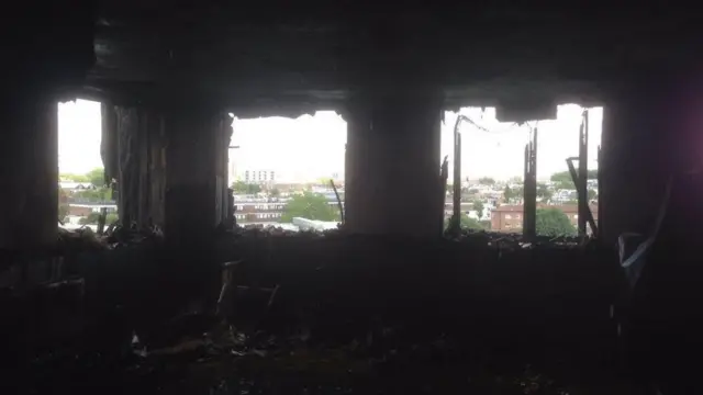 Interior de la Torre Grenfell