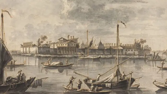 The Lazzaretto Nuovo was built on an island next to Venice in 1468, as a place to quarantine incoming ships and cargo