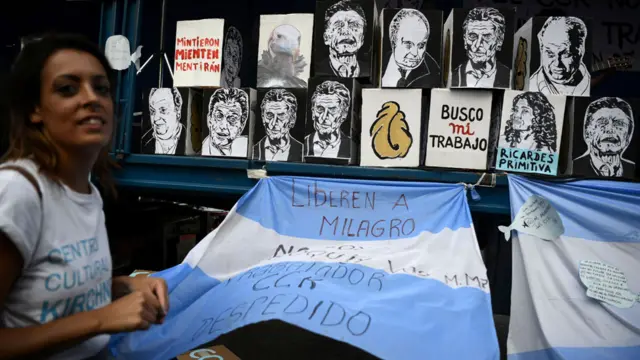 Protestas a favor de los gnocchis