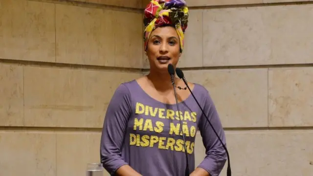 Marielle Franco, en una sesión de la cámara el año pasado.
