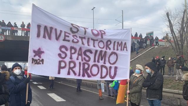 Srbija, politika, protesti protiv Rio Tinta: Održana blokada auto-puta ...