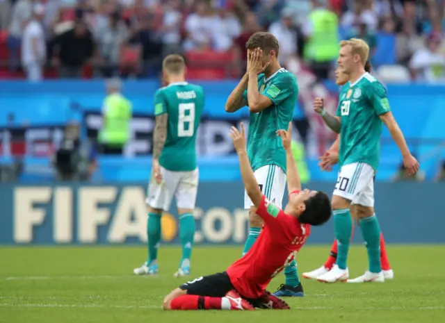 Alemania perdió contra Corea del Sur y quedó eliminado en una de las mayores sorpresas de los mundiales.