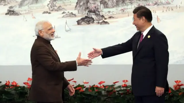 மோதியும் ஷி ஜின்பிங்கும்