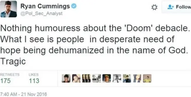 سوېلي افریقا کې د کاهن دا کار ډېر غندل شوی