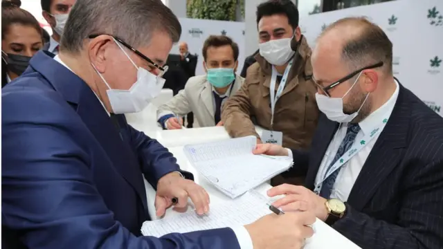 Ahmet Davutoğlu 1. Olağan kongrede