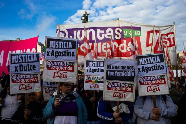 Manifestación de Ni Una Menos.