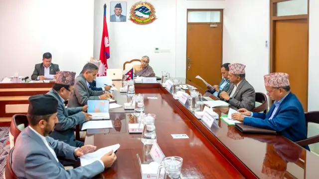 मन्त्रिपरिषद् बैठकको फाइल तस्बिर