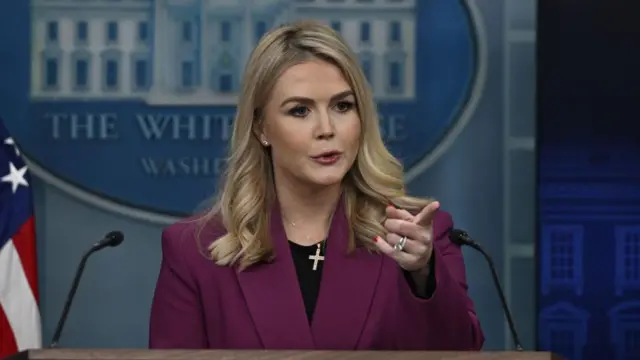 ਵ੍ਹਾਈਟ ਹਾਊਸ ਪ੍ਰੈੱਸ ਸਕੱਤਰ ਨੇ ਕੈਰੋਲੀਨ ਲੇਵਿਟ