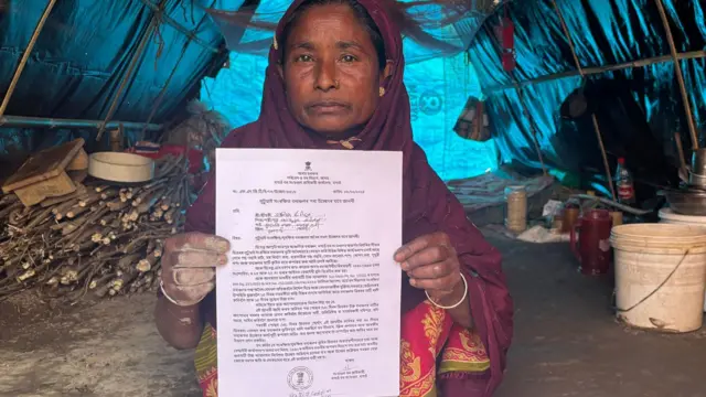 फ़ाज़िला ख़ातून कहती हैं कि चिंता से न नींद आती है और न ही कुछ खाया पिया जा रहा है