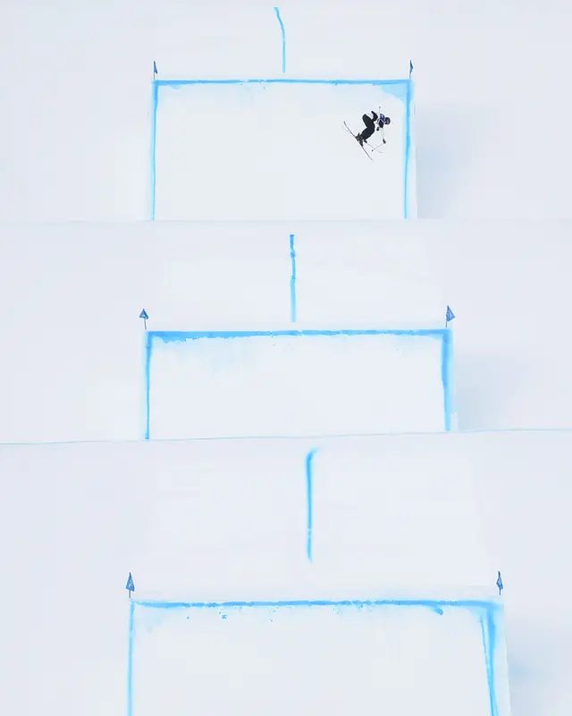 Норвежский фристайлист Себастьян Шерве разминается перед финалом соревнований по слоупстайлу среди мужчин