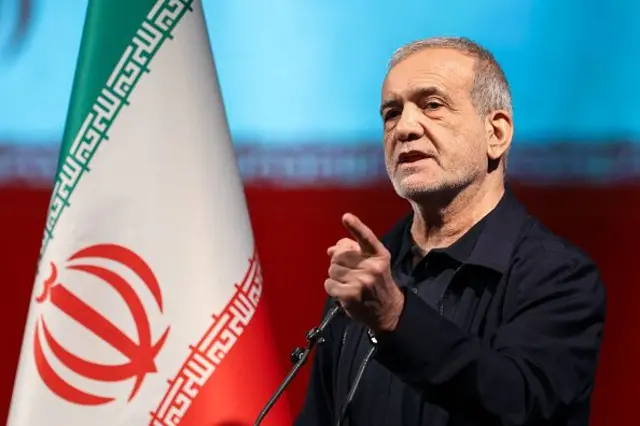د ایران ولسمشر مسعود پزشکیان