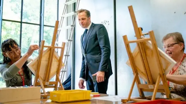 Following Bep de Bruin's death, politician Hugo de Jonge helped launch schemes to tackle loneliness across the Netherlands