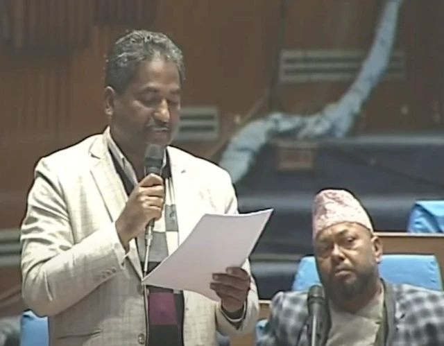 प्रतिनिधिसभामा सांसद प्रभु साह