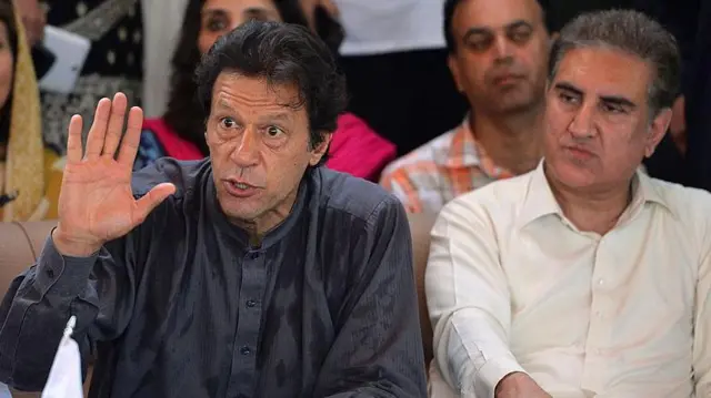 عمران خان، شاہ محمود قریشی 