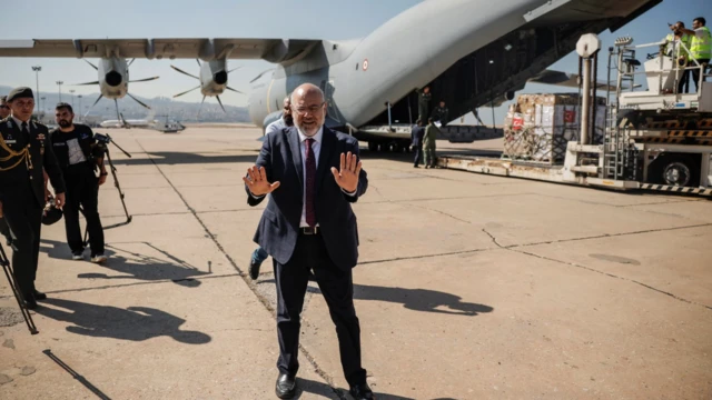 लेबनान के स्वास्थ्य मंत्री फिरास अबैद 