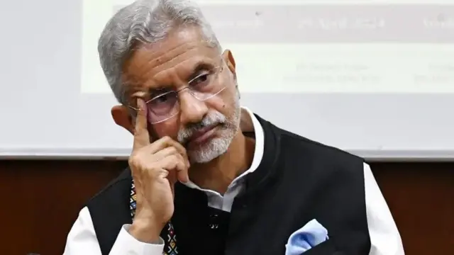 انڈین وزیر خارجہ جے شنکر